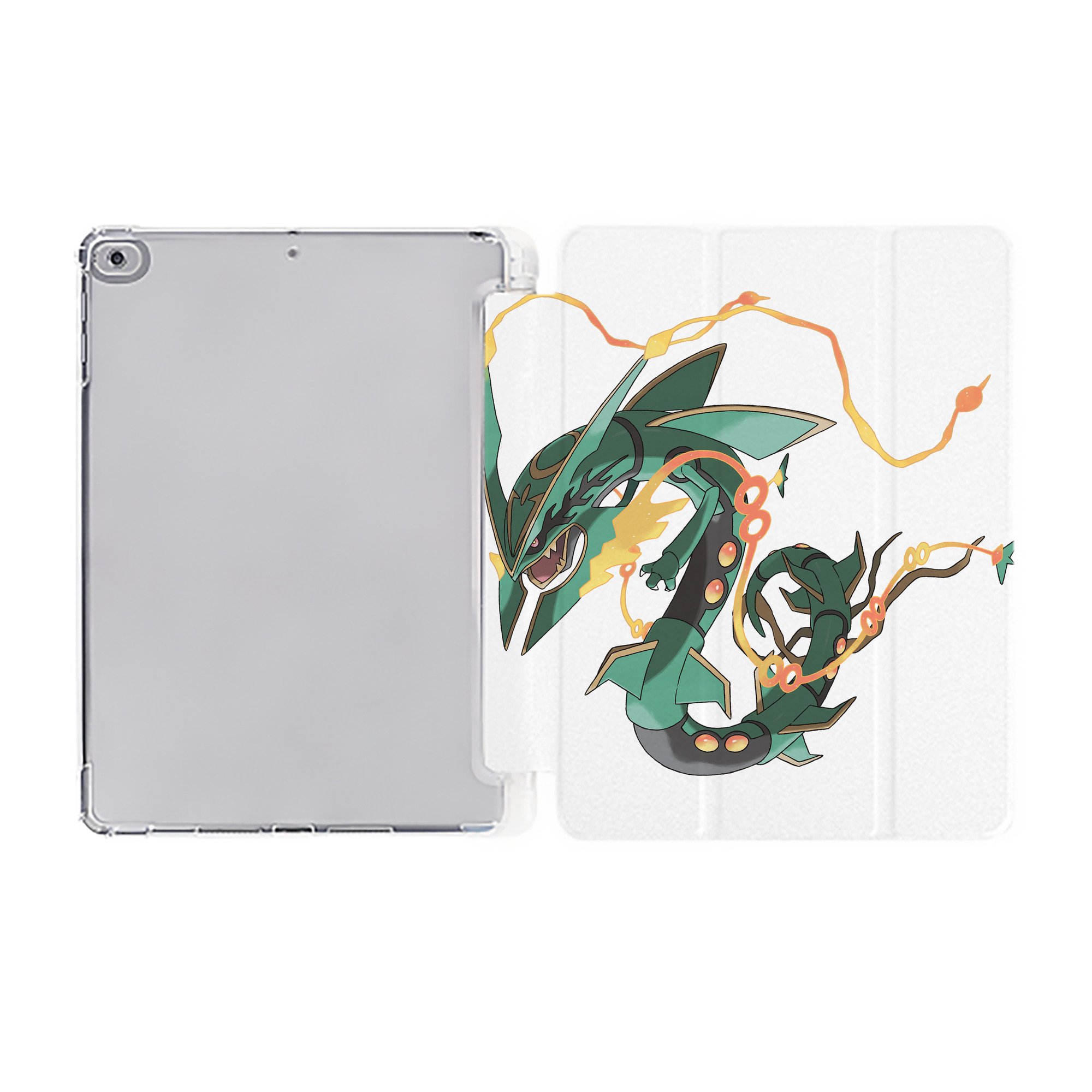 （画像用） ポケットモンスター Pokémon IPad ケース ペン収納付き 三つ折りスタンド PUレザー×シリコン 対応機種9.5/10.5/10.9インチ